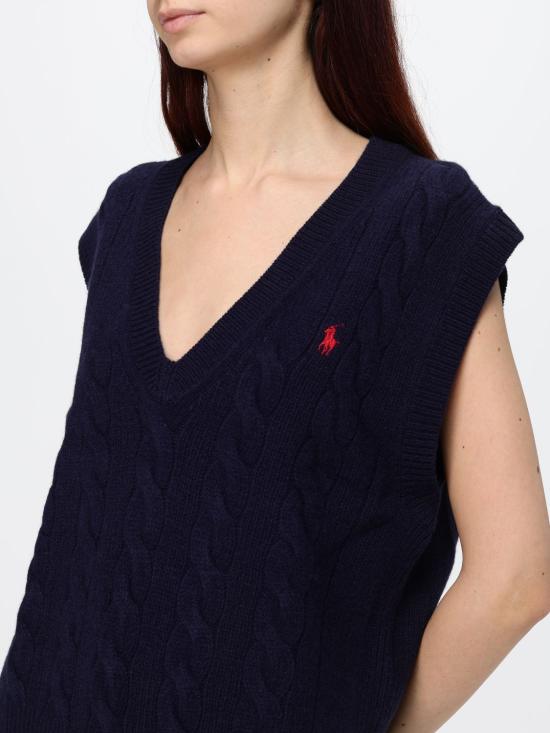 26FW 폴로 랄프로렌 스웨터 211949994 500 Blue - POLO RALPH LAUREN