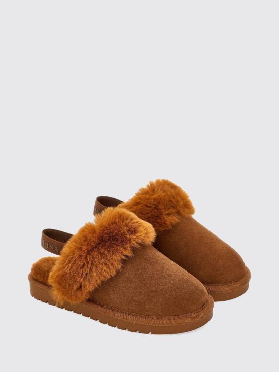 26FW [키즈] 모나리자 스트레이트 팬츠 8CH0048772 0006 Brown - MONNALISA