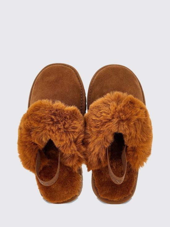26FW [키즈] 모나리자 스트레이트 팬츠 8CH0048772 0006 Brown - MONNALISA