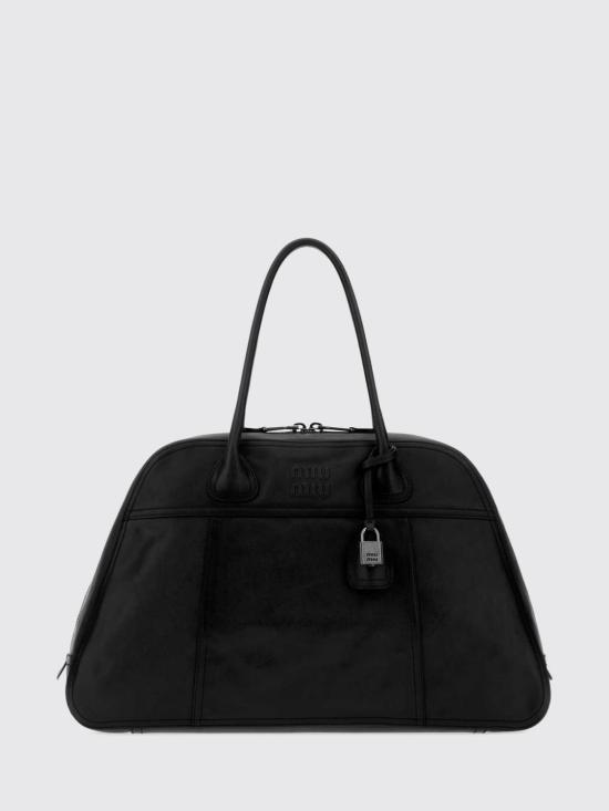 26FW 미우미우 비방 스웨이드 백 5BB1952IER F0002 Black