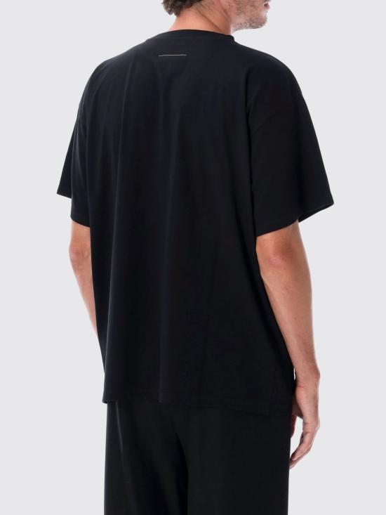 26FW MM6 메종마르지엘라 반팔 티셔츠 SH2GC0051M20048 900 Black - MM6 MAISON MARGIELA