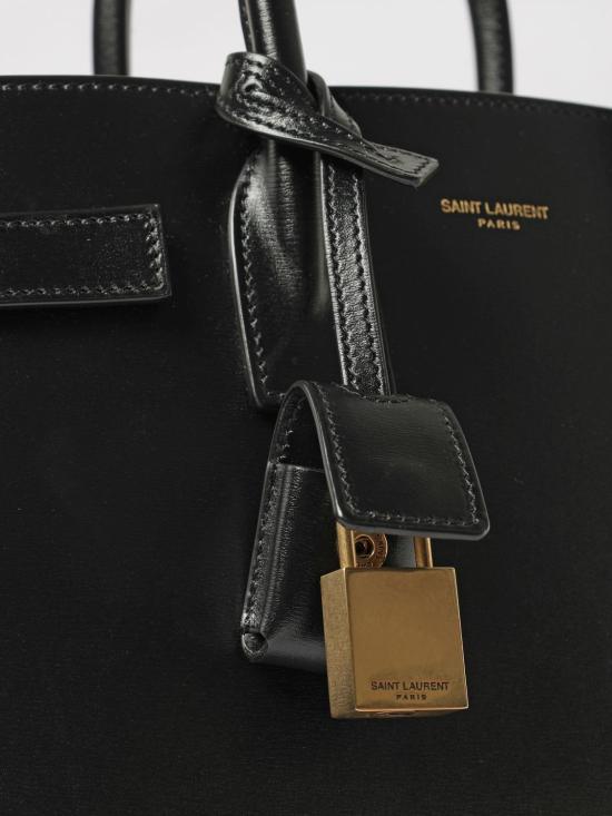 26FW 생로랑 스무스 레더 삭 드 주르 베이비백 42186302G9W 1000 Black - SAINT LAURENT