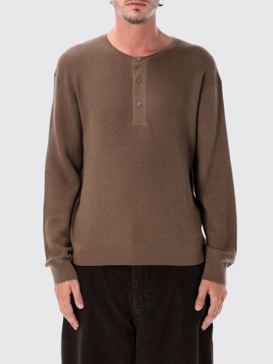 26FW 스튜디오 니콜슨 스웨터 SNM1585 BARK Brown