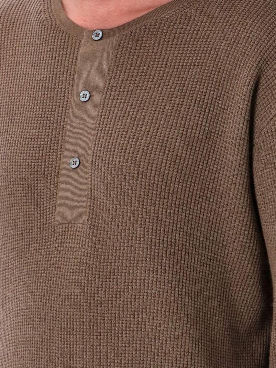 26FW 스튜디오 니콜슨 스웨터 SNM1585 BARK Brown - STUDIO NICHOLSON