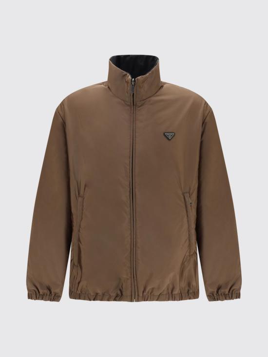 26FW 프라다 리나일론 보머 자켓 SGD131SOOO6410 F0FEV Brown