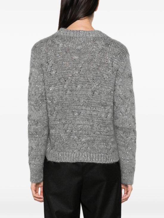 26FW 파비아나 필리피 가디건 MAD226F449 M4178132 GREY - FABIANA FILIPPI