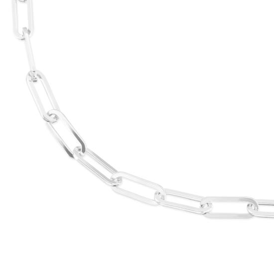  에클렉식 주얼리 바디 주얼리 대형 롱링크 체인 팔찌 실버 - EKLEXIC JEWELRY