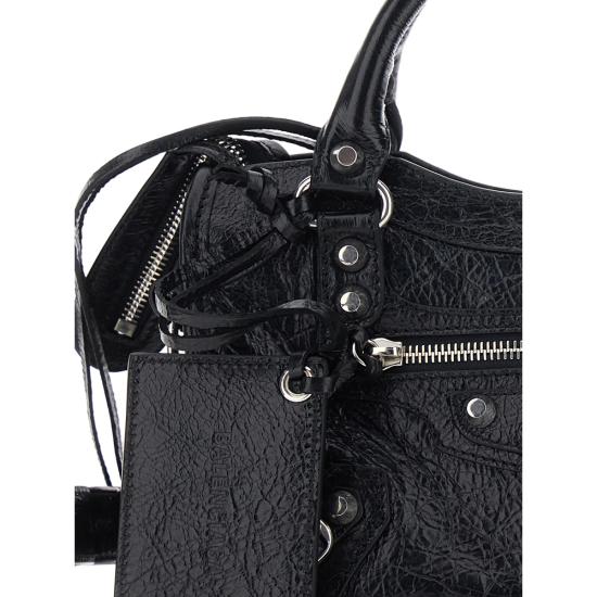 26FW 발렌시아가 르 시티 백 865763 2ACLR 1000 BLACK - BALENCIAGA