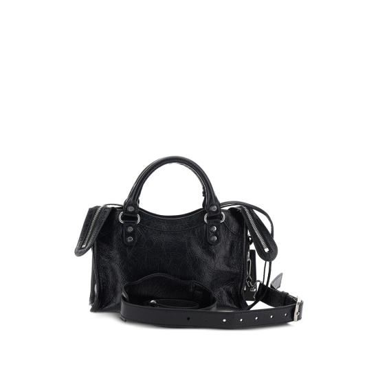26FW 발렌시아가 르 시티 백 865763 2ACLR 1000 BLACK - BALENCIAGA