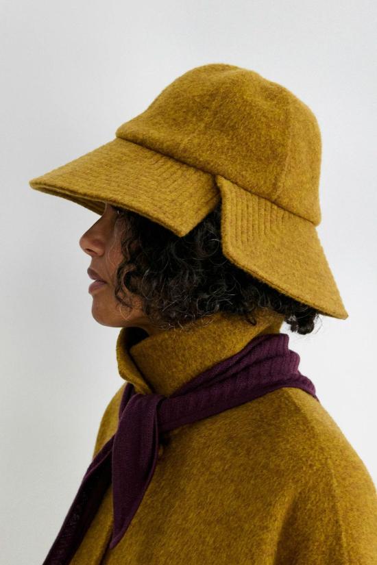  레이첼 코미 모자 포르토 햇 골드 멜란지 - RACHEL COMEY