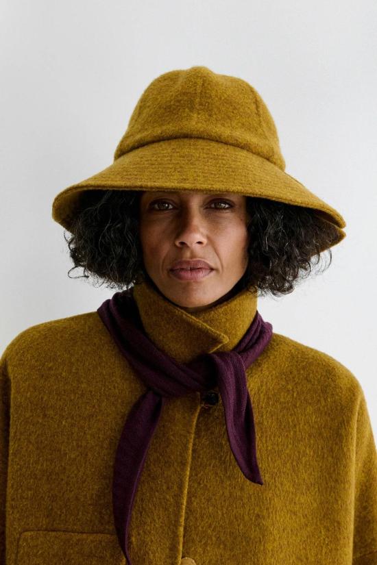  레이첼 코미 모자 포르토 햇 골드 멜란지 - RACHEL COMEY