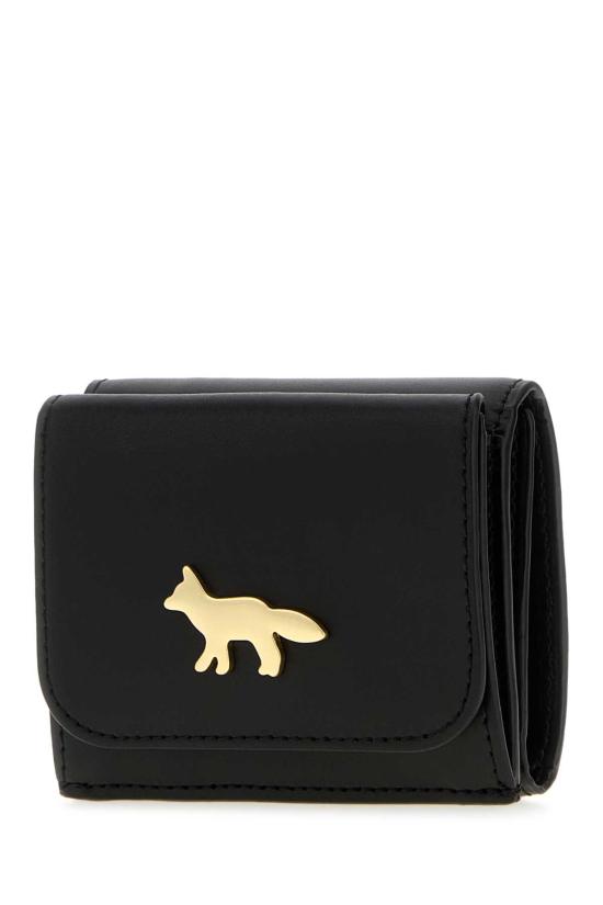 26FW 메종키츠네 지갑 OW05701LR0001 P199 Black - MAISON KITSUNE