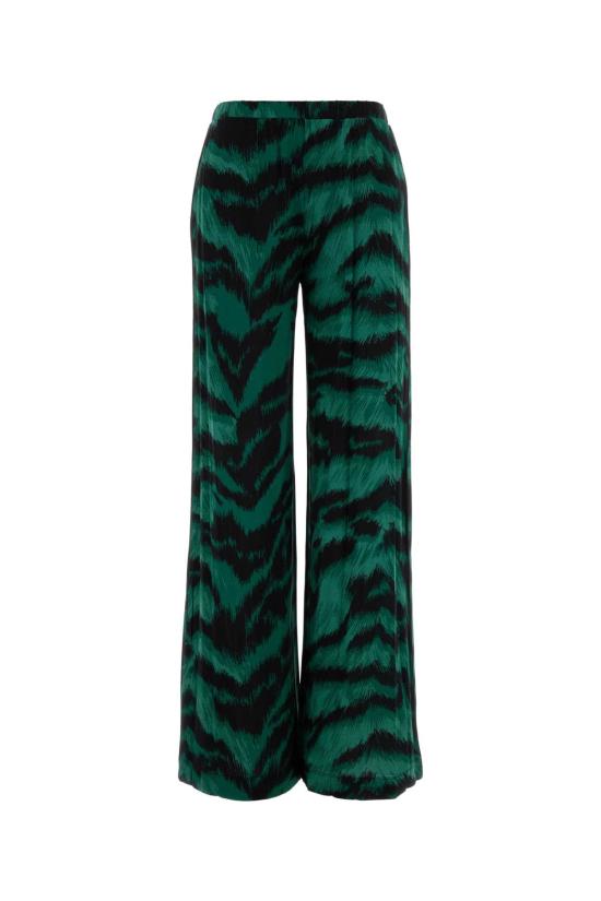 26FW 다이앤 본 퍼스텐버그 스트레이트 팬츠 P025DPALBNMDJY PALBN Animal Print