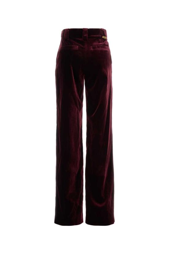 26FW 베르사체 스트레이트 팬츠 10258841A19180 1R580 Burgundy - VERSACE