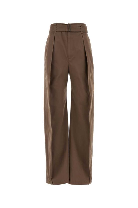 26FW 르메르 폴리코튼 트윌 라운디드 팬츠 PA1317LF1620 BR473 Brown