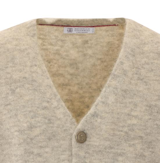 26FW 브루넬로 쿠치넬리 가디건 MTF709906 CY921 BEIGE - BRUNELLO CUCINELLI