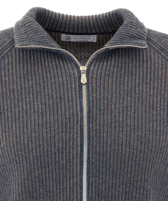26FW 브루넬로 쿠치넬리 캐시미어 가디건 M22700506 CYT41 GREY - BRUNELLO CUCINELLI