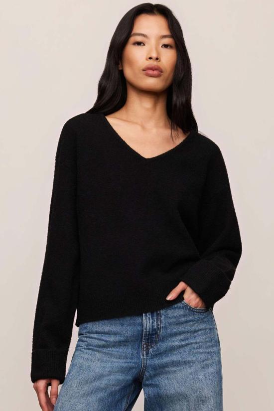  Z 서플라이 스웨터 Z Supply 세로  블랙