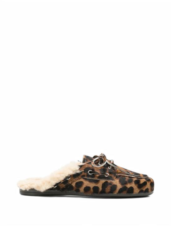 26FW 포사 뮬/슬리퍼 PW150 704 LEOPARD