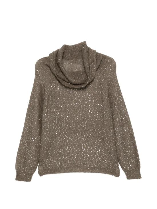 26FW 누드 터틀넥 1101W26154 234 DARK GREEN