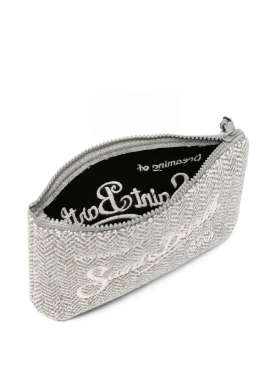 26FW 세인트바쓰 클러치/파우치 ALI0022 00283M HERRINGBONE 15 STRASS EMB - MC2 SAINT BARTH