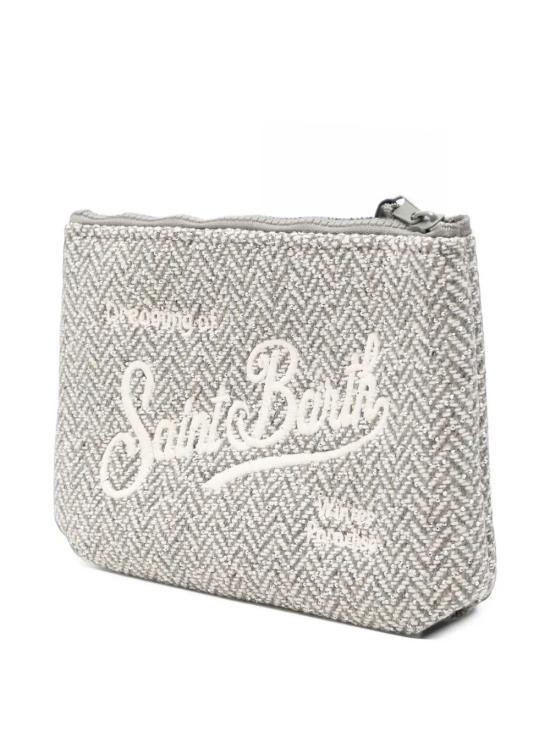 26FW 세인트바쓰 클러치/파우치 ALI0022 00283M HERRINGBONE 15 STRASS EMB - MC2 SAINT BARTH