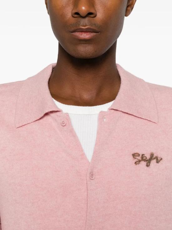 26FW 세퍼 셔츠 KNITTEDDARK DARK PINK - SEFR