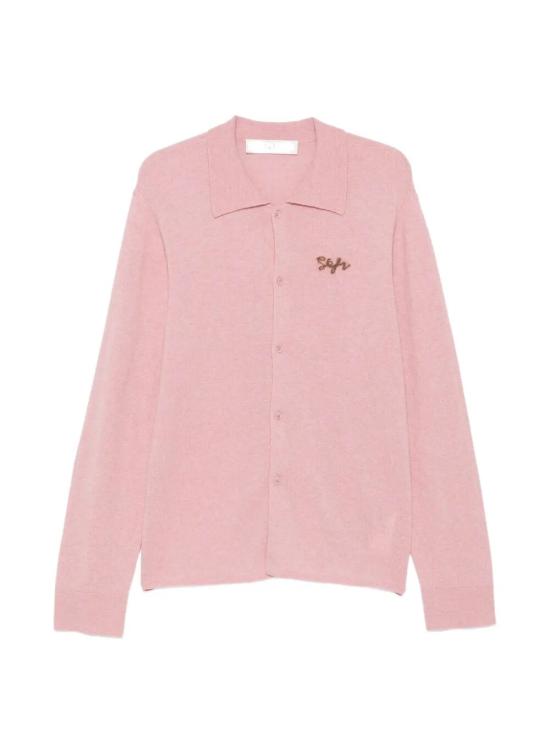 26FW 세퍼 셔츠 KNITTEDDARK DARK PINK
