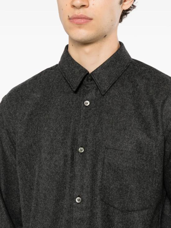 26FW 꼼데가르송 셔츠 FR B501 W26 2 NAVY - COMME DES GARCONS