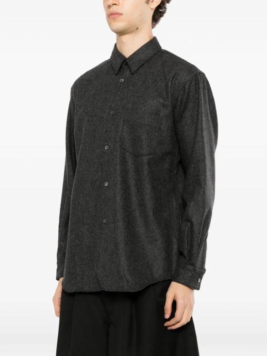 26FW 꼼데가르송 셔츠 FR B501 W26 2 NAVY - COMME DES GARCONS