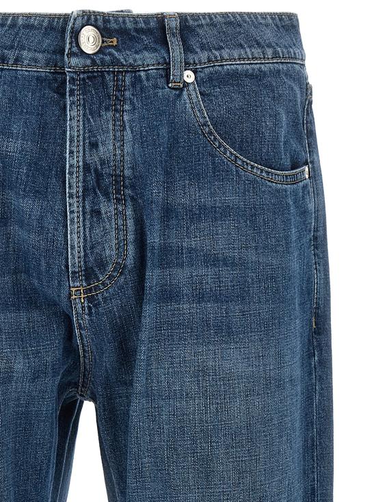 26FW 브루넬로 쿠치넬리 데님 팬츠 M0Z37X1290C1471 Blue - BRUNELLO CUCINELLI