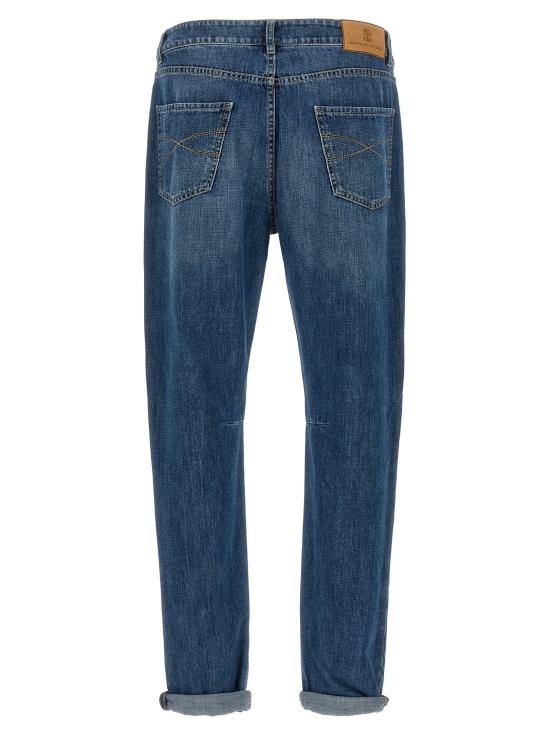 26FW 브루넬로 쿠치넬리 데님 팬츠 M0Z37X1290C1471 Blue - BRUNELLO CUCINELLI
