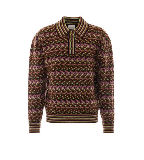 26FW 드롤드무슈 폴로 티셔츠 PO244 WO007MC MULTICOLOR