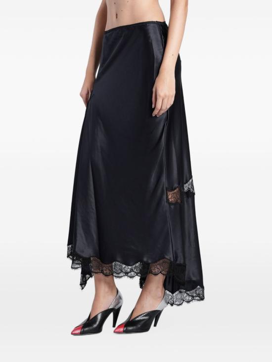 26FW 이자벨마랑 미디 스커트 JU0568FA D4J15I 01BK BLACK - ISABEL MARANT