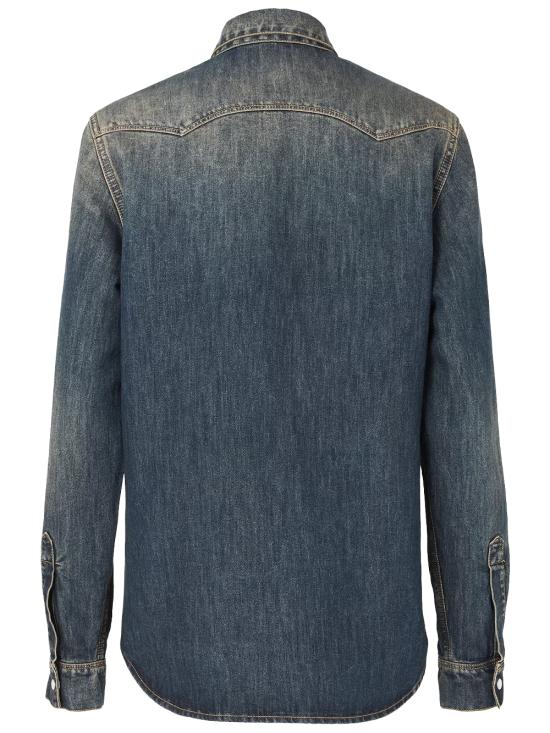 26FW 펜디 셔츠 FLF867 B1PD F19S8 MEDIUM WASH BLUE - FENDI