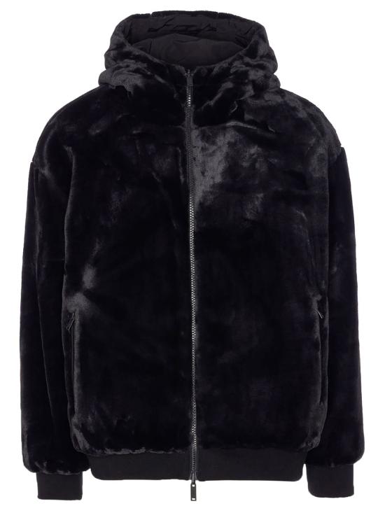 26FW 무스너클 롤랜드 리버시블 버니 자켓 M35MS623 292 BLACK - MOOSE KNUCKLES