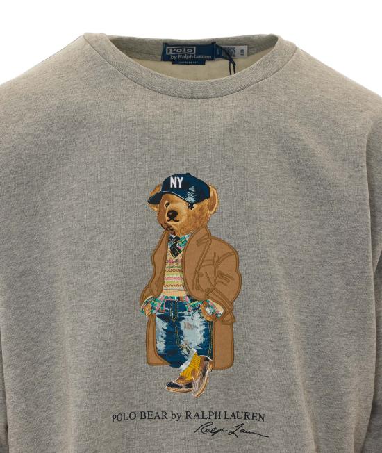 26FW 폴로 랄프로렌 긴팔 티셔츠 710B27080001 ANDOVER HEATHER GREY - POLO RALPH LAUREN