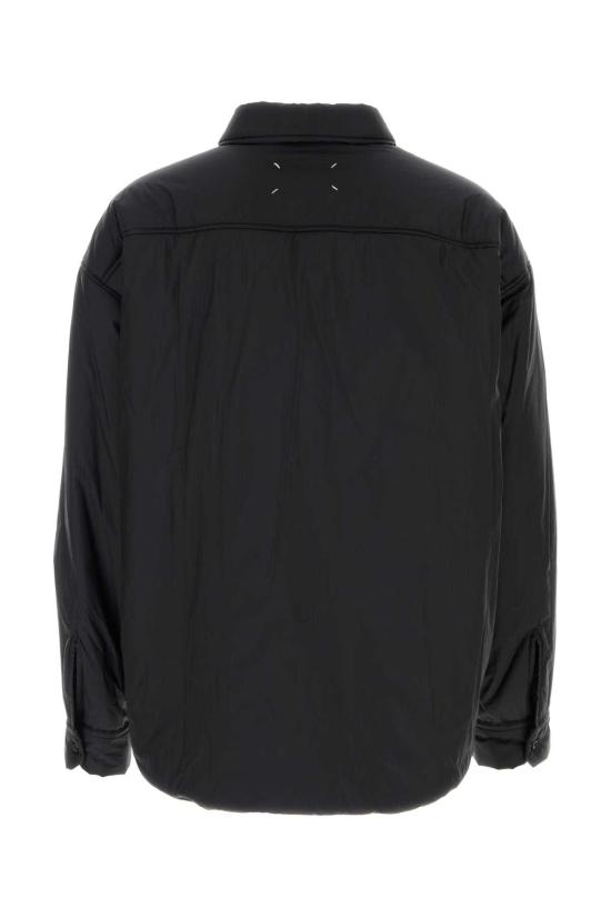 26FW 마르지엘라 패딩 셔츠 S51AM0526M35929 900 Black - MAISON MARGIELA