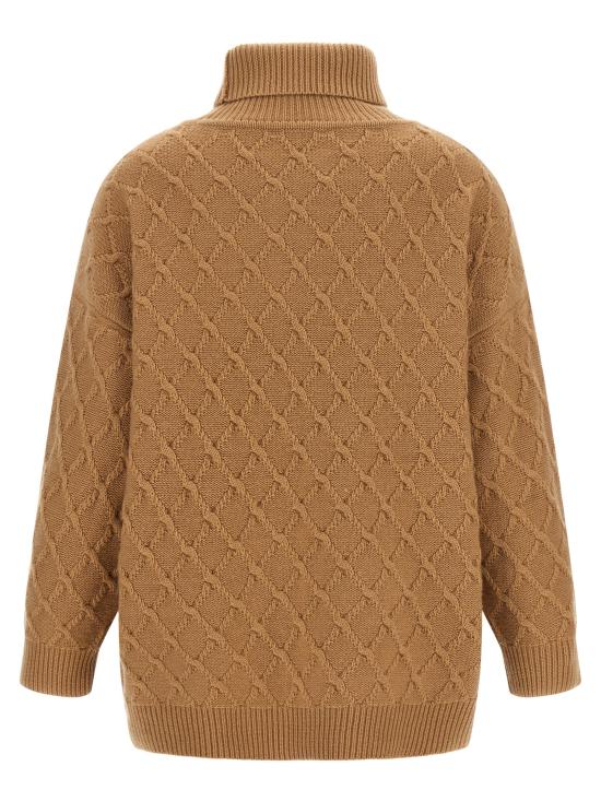 26FW 막스마라 니트웨어 밤볼라 스웨터 및 가디건 베이지 - MAX MARA