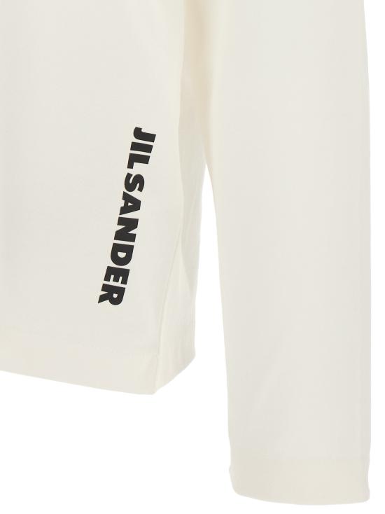 26FW 질샌더 반팔 티셔츠 로고 티셔츠 화이트 - JIL SANDER