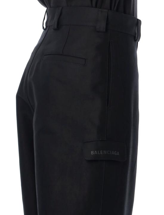 26FW 발렌시아가 루즈 핏 워크웨어 팬츠 A009K2TUP13 1000 NERO - BALENCIAGA
