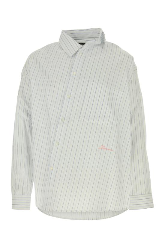 26FW 자크뮈스 긴팔 셔츠 SHM00537AW00935 1RD STRIPEWHITEBLUE