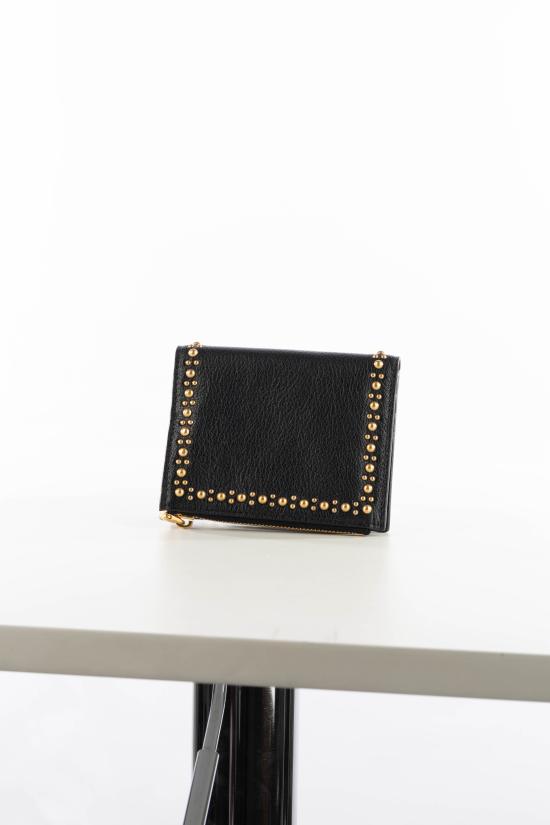 26FW 미우미우 로고 글로시 레더 지갑 5ML0502ZSQ F0002 Nero - MIU MIU