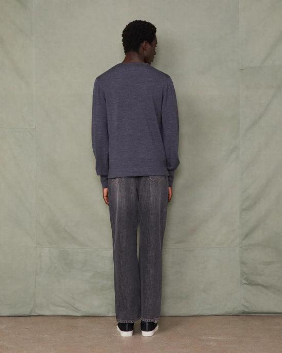 26FW 오피신 제네랄 스웨터 DLCXKNT302 AB025347 M - OFFICINE GENERALE