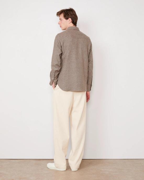26FW 오피신 제네랄 긴팔 셔츠 W26MSHI014 AB025324 L - OFFICINE GENERALE