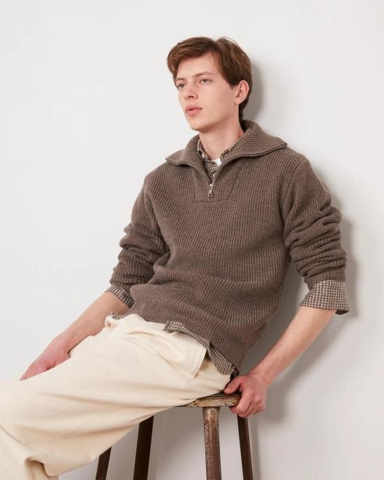 26FW 오피신 제네랄 스웨터 W26MKNT316 AB025325 L - OFFICINE GENERALE