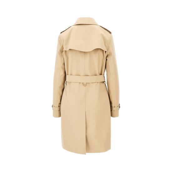 26FW 버버리 미드 렝스 켄싱턴 헤리티지 트렌치 코트 8117243 Beige - BURBERRY