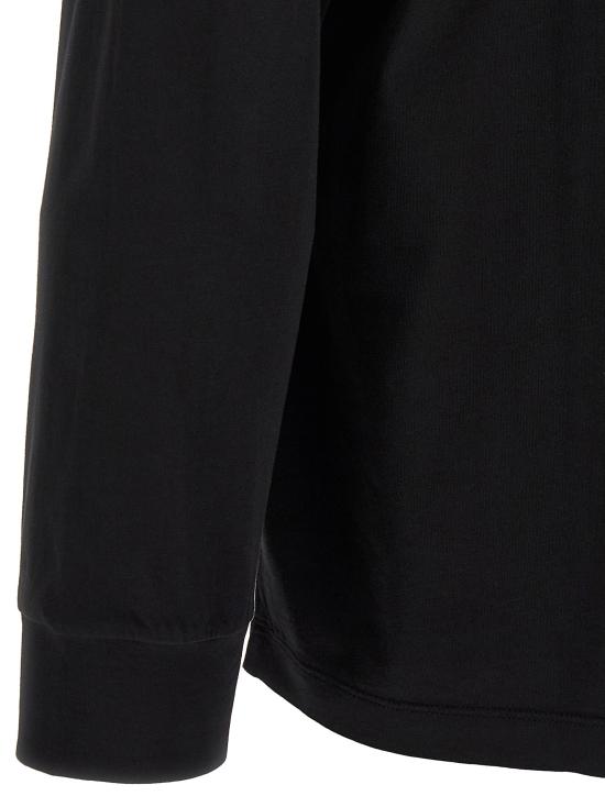 26FW MM6 메종마르지엘라 반팔 티셔츠 숫자 서명 Mm6 티셔츠 블랙 - MM6 MAISON MARGIELA