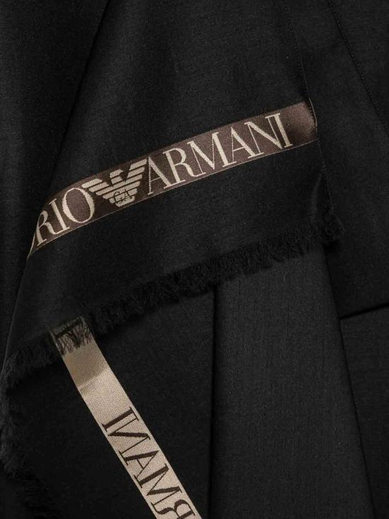 26FW 엠포리오 아르마니 머플러/스카프 EM005576AF26151UC001 BLACK - EMPORIO ARMANI
