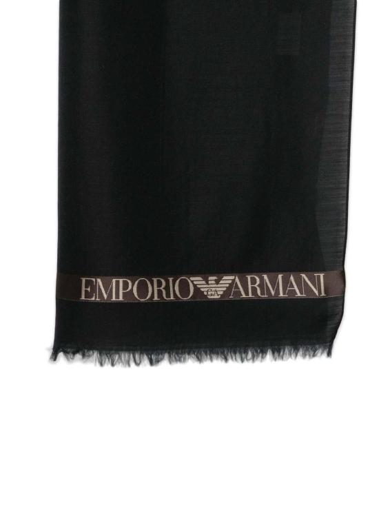 26FW 엠포리오 아르마니 머플러/스카프 EM005576AF26151UC001 BLACK - EMPORIO ARMANI